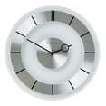 thumbnail image 1 of NEXTIME WALL CLOCK RETRO - METAL & CLEAR GLASS, 1 of 11