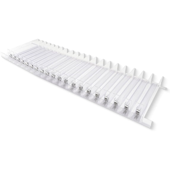 NextLevel Fit 20-Pack 4 FT, 7N Spring-Loaded Shelf Pushers for 12-Inch Gondola Shelves – Weight Capacities Up to 13-to-18 OZ