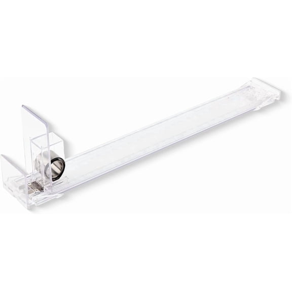 NextLevel Fit 3-Pack 3N Shelf Pusher Accessories, Spring Loaded, Fits 15" Gondola Shelves, 1–6 oz