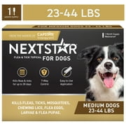NEXTSTAR Flea & Tick Topical Prevention for Dogs 23-44 lbs, 1-Month Supply