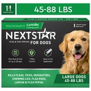 NEXTSTAR Flea & Tick Topical Prevention for Dogs 45-88 lbs, 1-Month Supply
