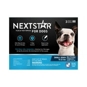 NEXTSTAR Flea & Tick Topical Prevention for Dogs 5-22 lbs, 3-Month Supply