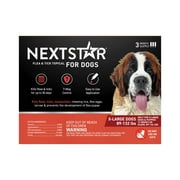 NEXTSTAR Flea & Tick Topical Prevention for Dogs 89-132 lbs, 3-Month Supply