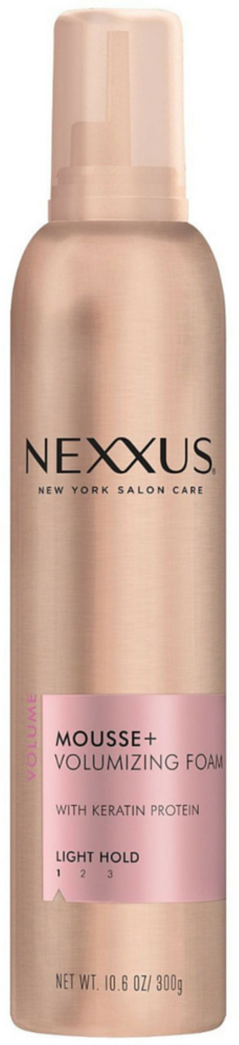NEXXUS Volumizing Foam, Mousse Plus 10.60 oz (Pack of 4)