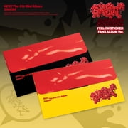 NEXZ - [SAUCIN] 4th Mini Album STICKER FANS ALBUM YELLOW Version