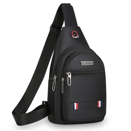 NEYRAT Small Multipurpose Crossbody Sling Backpack Waterproof Sling Gym Bag Travel Hiking Chest Bag Daypack for Men