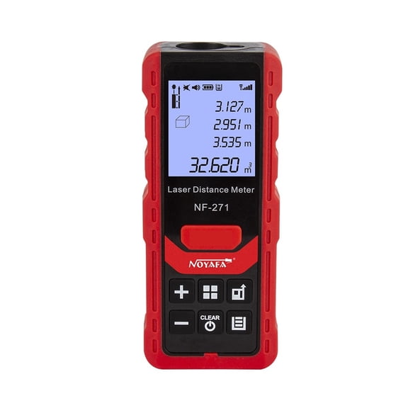 NF-271 Distance Meter 40M 80M Rangefinder Tape Range Finder Measure Device Digital Ruler Test Tool ,Easy to Use