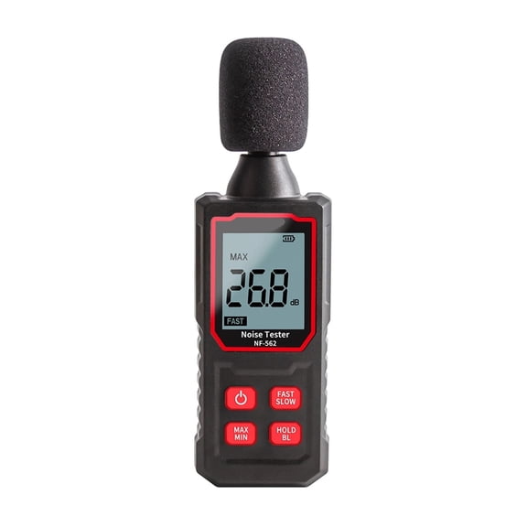 NF-562 High-precision Sound Level Meter Decibel Detector Handheld Noise Tester 30~130dB Noise Measuring Instrument