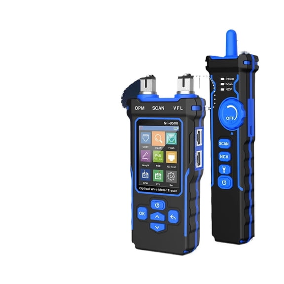 NF-8508 Cable Tracker LCD Display Network Tools Measure Length Wiremap Tester PoE Optical Power Meter