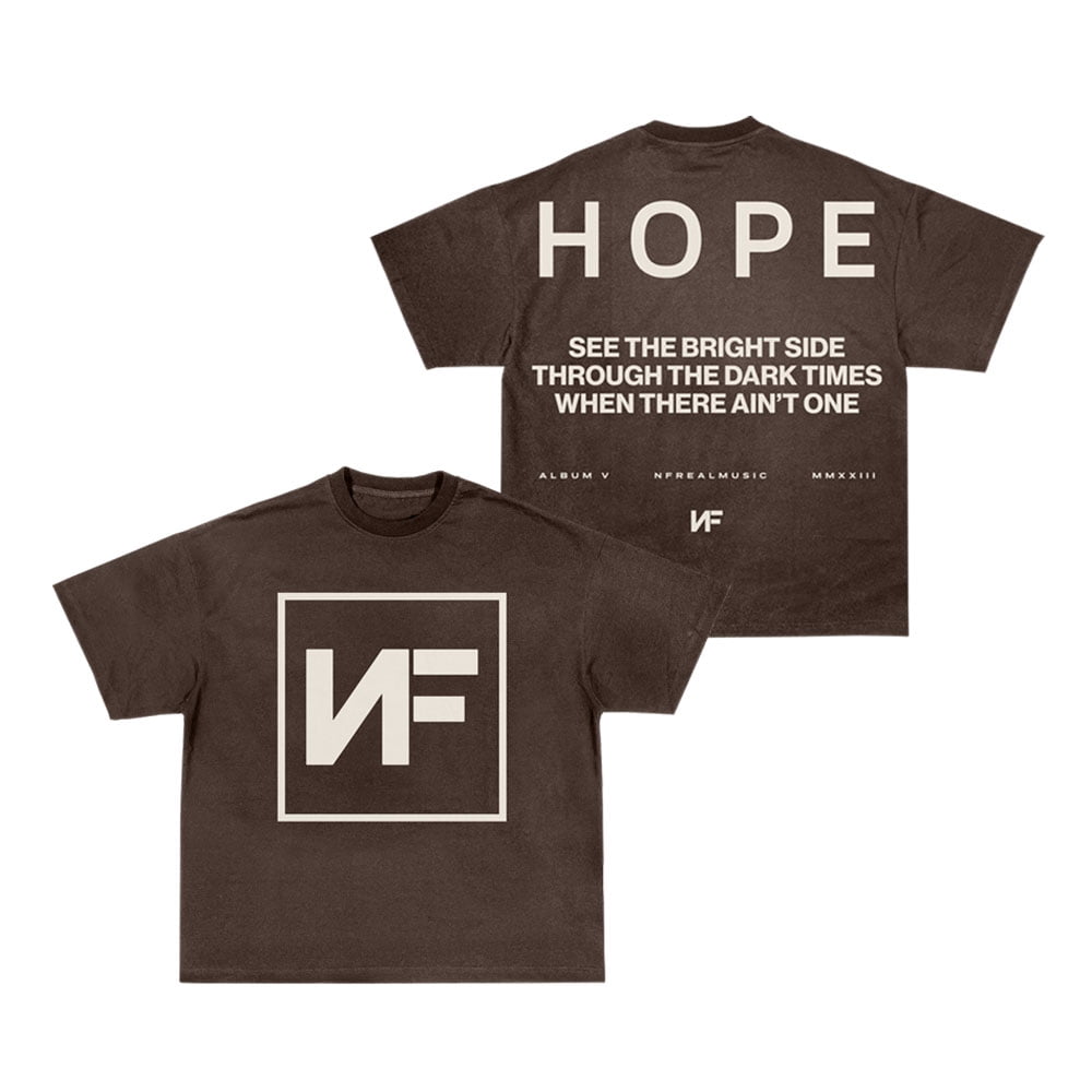 NF Rapper NF Box T Shirt Hope Album Merch Summer For Women Men Unisex O nf-with-family-one-of-his-sisters-has-kids-nf-real-music-tv-show