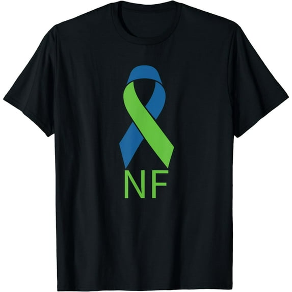 NF Warrior and Supporter Neurofibromatosis Awareness Ribbon T-Shirt