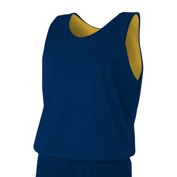 NF1270 Reversible Mesh Tank, Navy & Gold - Small