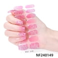 thumbnail image 1 of NF240149 Gel Nail Sticker French Butterfly Onion Powder Smudge Uv Light Half-Baked Half-Cured Nail Sticker, 1 of 5
