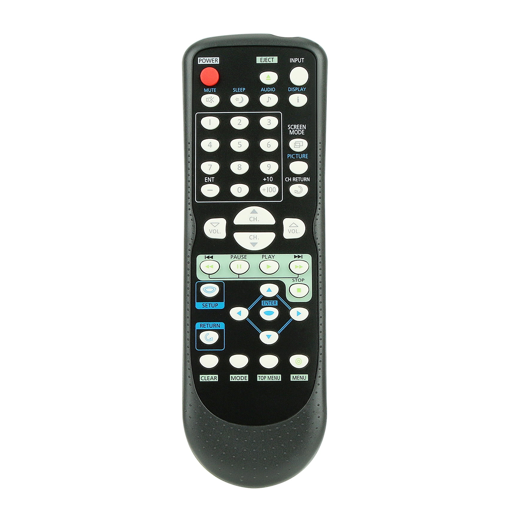 NF603UD NF605UD Replace Remote fit for Emerson Sylvania TV/DVD VCR