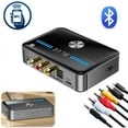 thumbnail image 1 of NFC Bluetooth 6.0 Audio Receiver Transmitter Digital to Analog Converter for TV PC Car, 1 of 11