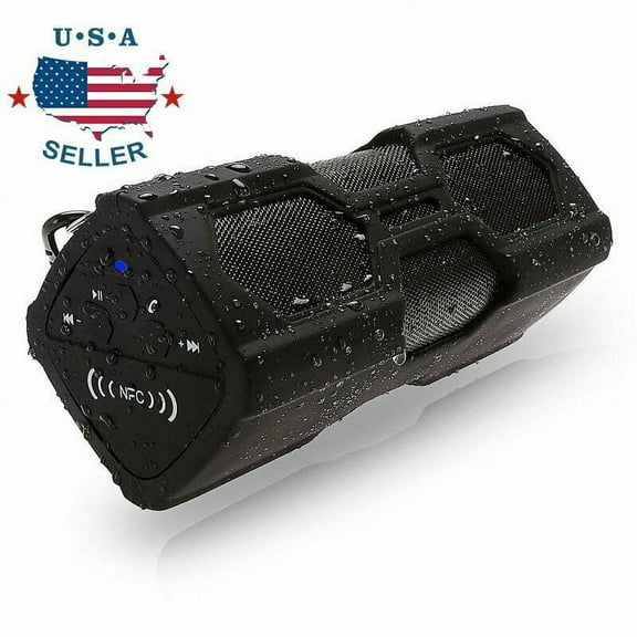 NFC Bluetooth Portable Speaker, Black, w12055801