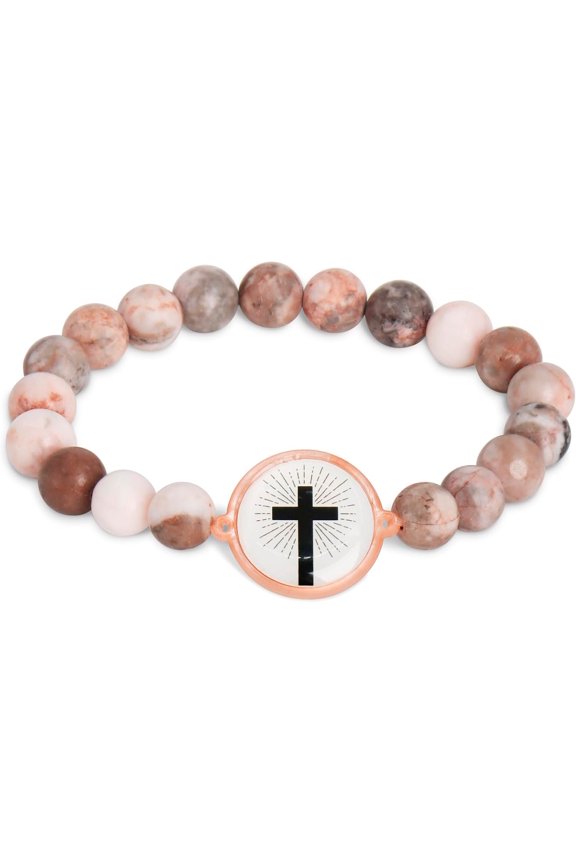 NFC Christian Bead Bracelets for Women, Men and Teens, Verse Bracelets - Inspiring Daily Scripture Christmas Stocking Stuffers Gifts Ideas