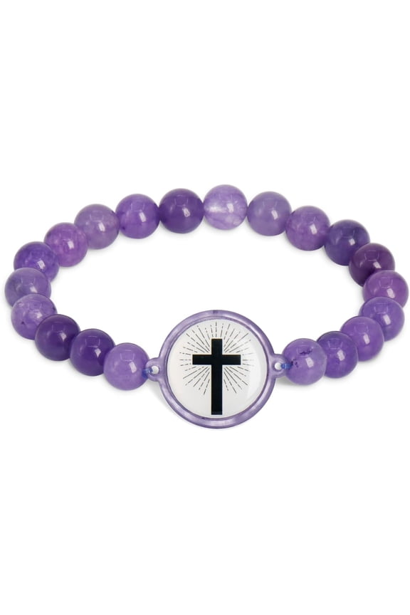 NFC Christian Bead Bracelets for Women, Men and Teens, Verse Bracelets - Inspiring Daily Scripture Christmas Stocking Stuffers Gifts Ideas