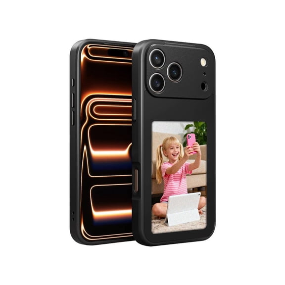 NFC E Ink Case for iPhone 17 Series, Customizable Always-On Display with Your Photos, Ultra-Thin Protective Cover