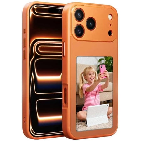 NFC E Ink Case for iPhone 17 Series, Customizable Always-On Display with Your Photos, Ultra-Thin Protective Cover