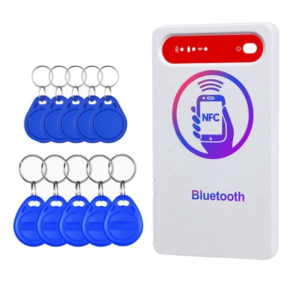 NFC Max Card Reader Writer Bluetooth IC ID RFID Duplicator Elevator Encryption Card Reader Support Android IOS HarmonyOS