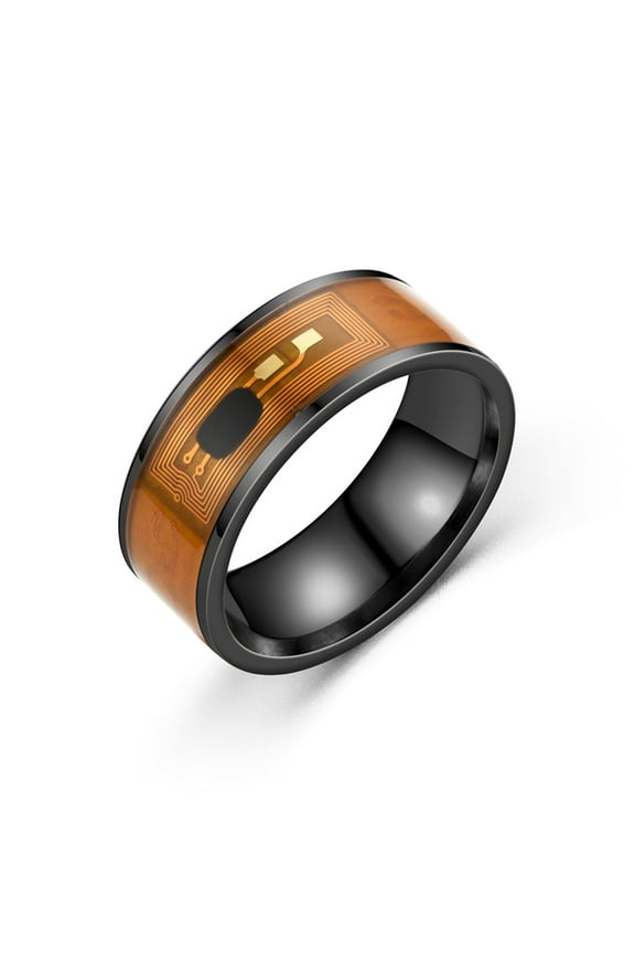 NFC Mobile Phone Smart Stainless Steel Wireless Radio Frequency Communication Water Resistance Jewelry, Usupdd 2025 NFC Mobile Phone Smart Stainless