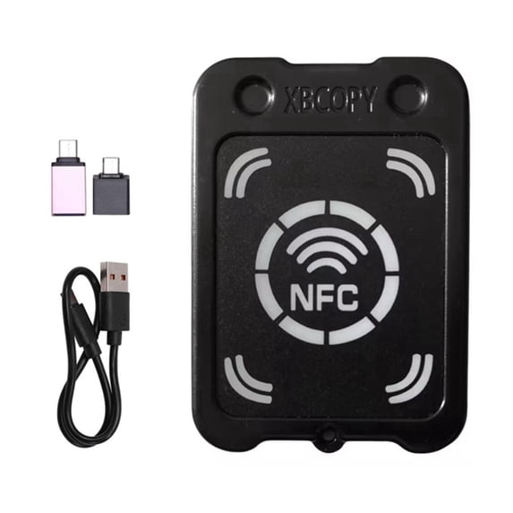 NFC RFID Smart Chip Card Reader Copier NFC Encryption Key Reader IC 13 ...