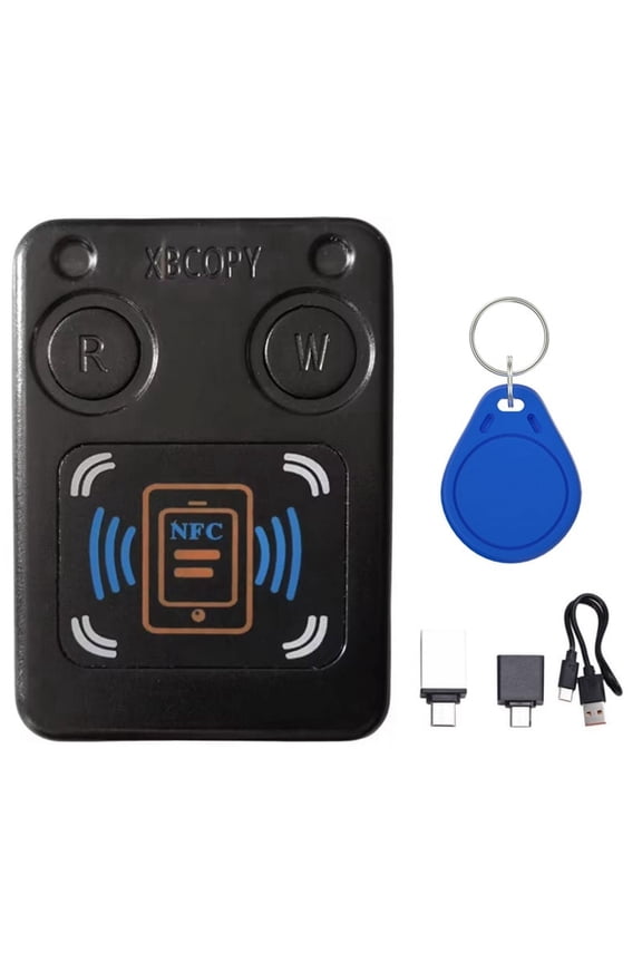 NFC RFID Smart Chip Card Reader Copier+UID Keychain ID IC 13.56Mhz