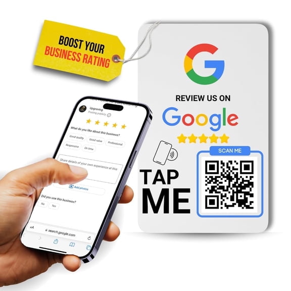 NFC Stickers- Review us on Goglle