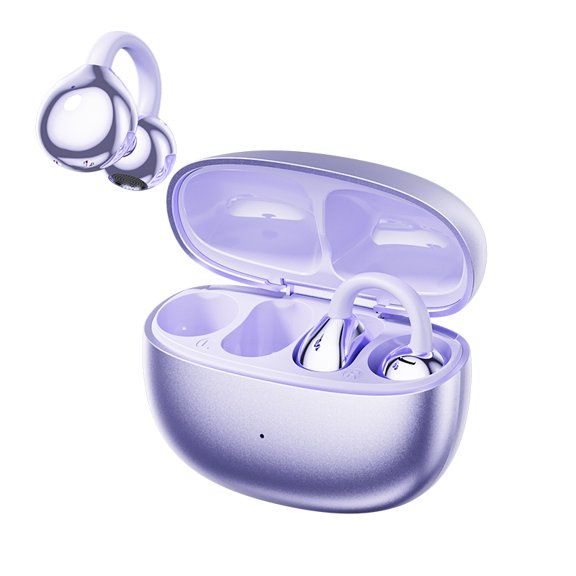 NFC Supported Bone Conduction Wireless Headset IPX7 Waterproof RGB Breathing Light Digital Power Display 60H Playback Voice Control Gaming Earbuds