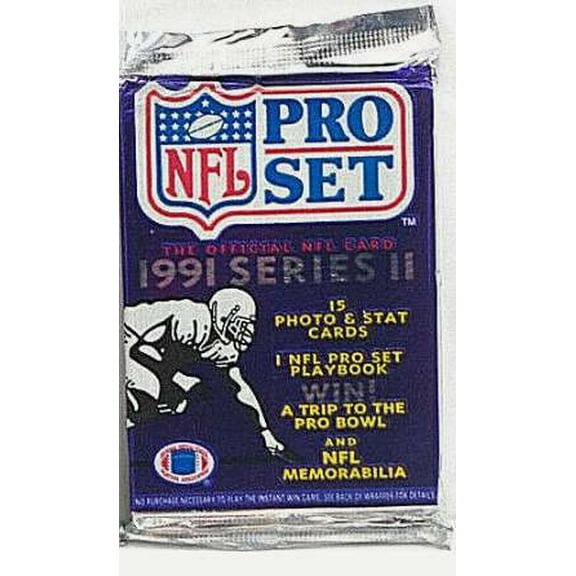 NFL 1991 Pro Set Series 2 Retail Pack (15 cards per pack)