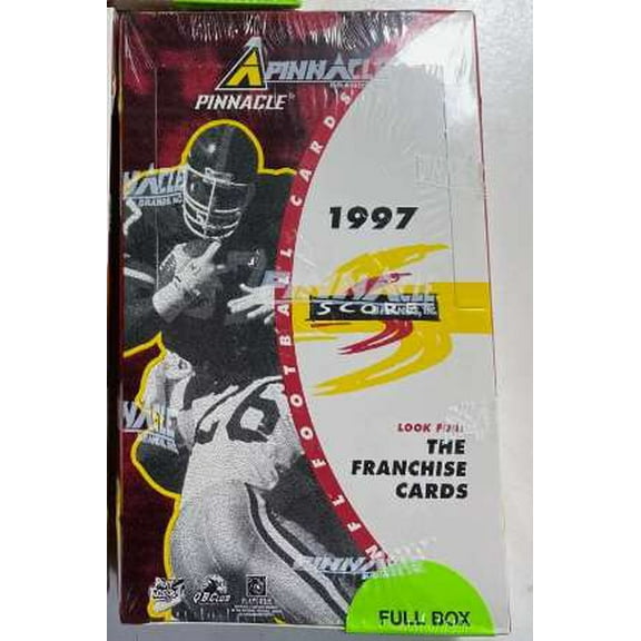 NFL 1997 Pinnacle Pinnacle Score Hobby Box (10 Cards Per Pack, 16 Packs Per Box)