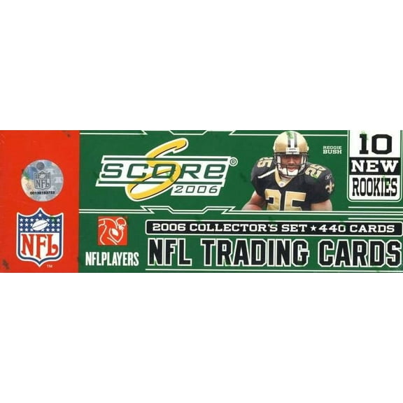 NFL 2006 Score Football Cards Trading Card Set
