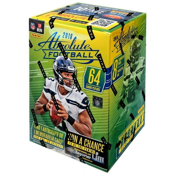 NFL 2018 Absolute Football Trading Card BLASTER Box