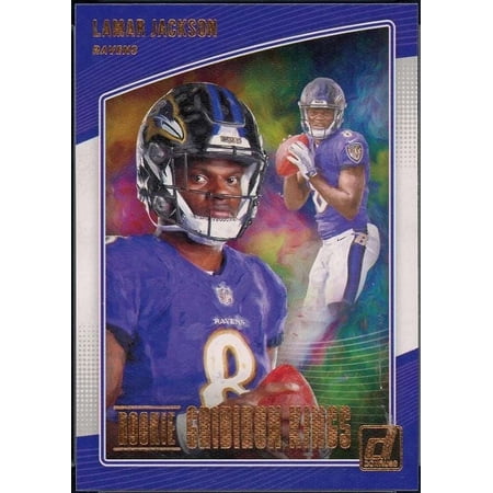 NFL 2018 Panini Donruss Gridiron Kings Lamar Jackson RGK-17 (Rookie)