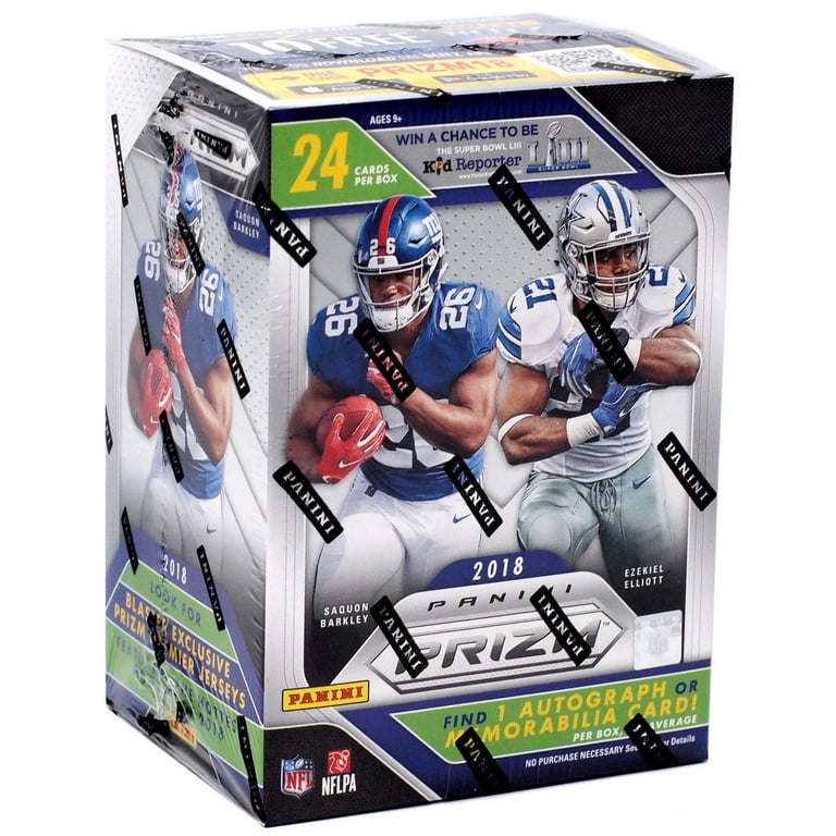 Panini, NFL 2018 Prizm Football Trading Card, Blaster Box, 6 Packs