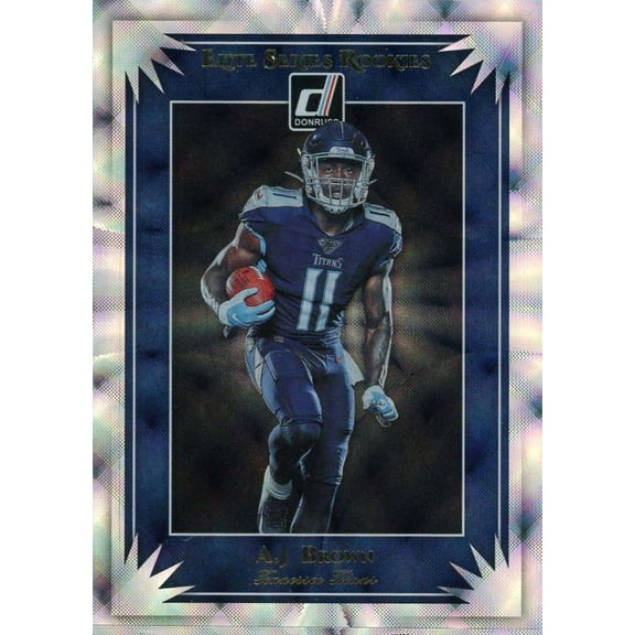 NFL 2019 Panini Donruss A.J. Brown Trading Card ESR-14 (Elite Series Rookies)
