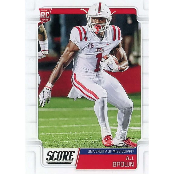 NFL 2019 Panini Score A.J. Brown Trading Card #348 (Rookie)