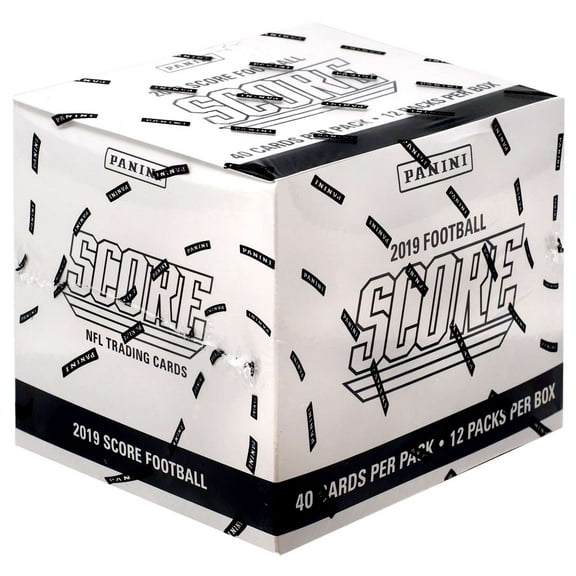 NFL 2019 Score Football Trading Card Fat Pack Box