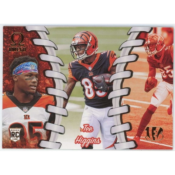 NFL 2020 Chronicles Omega Football    Tee Higgins #0-20 (Rookie)