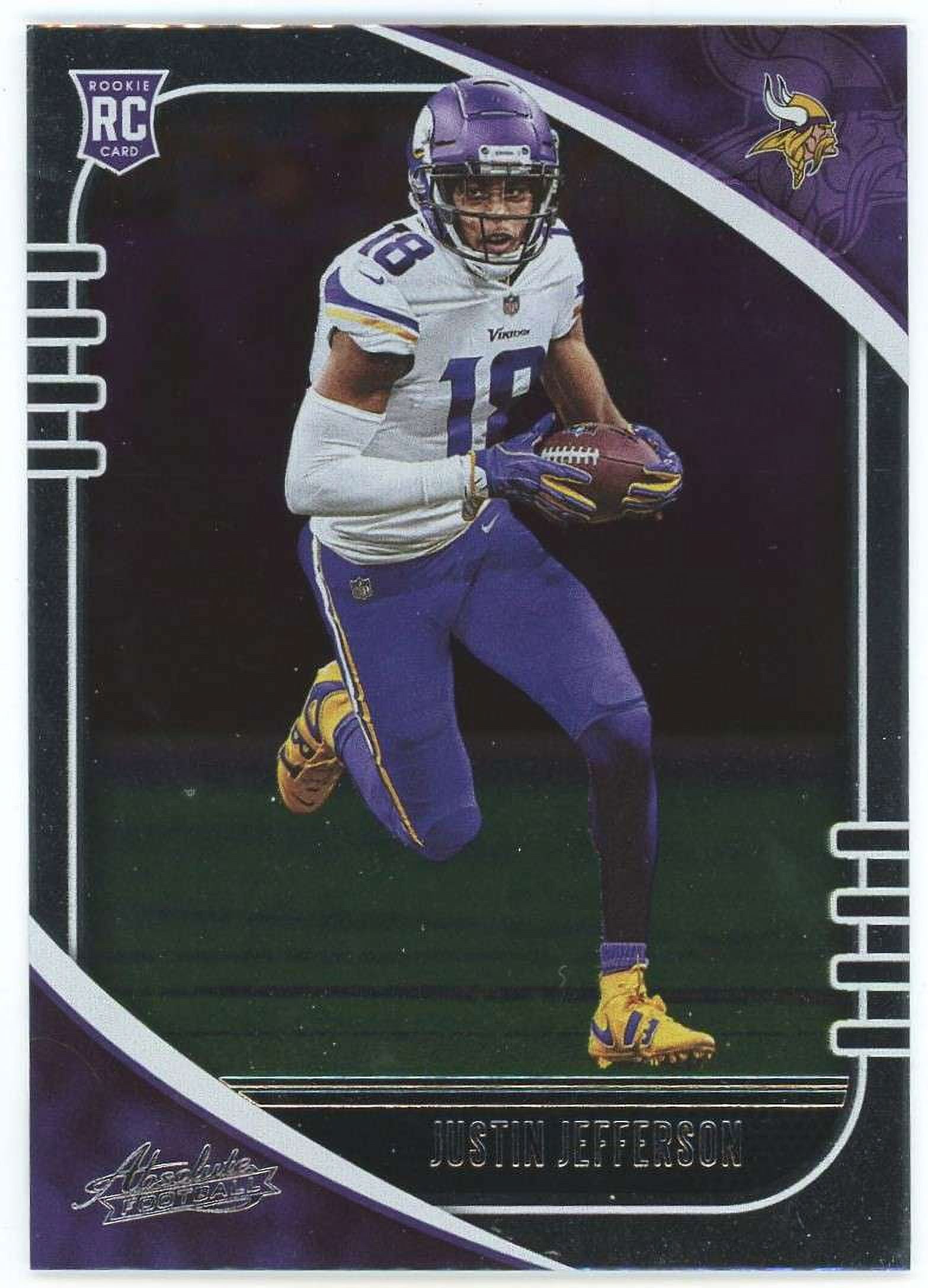 NFL 2020 Panini Absolute Justin Jefferson #168 (Rookie NFL 2020 Panini Absolute Justin Jefferson #168 (Rookie