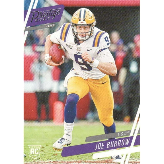 NFL 2020 Panini Chronicles Draft Picks Prestige Joe Burrow Trading Card #3 (Rookie)
