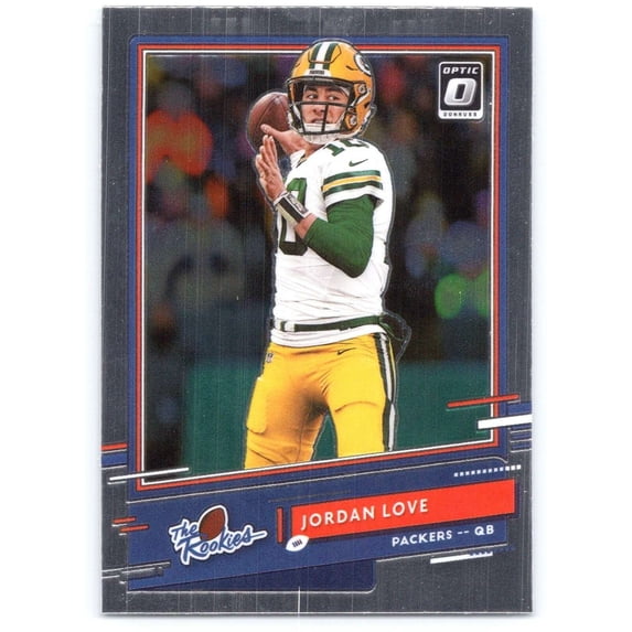 NFL 2020 Panini Donruss Optic The Rookies Jordan Love TR-JL (Rookie)