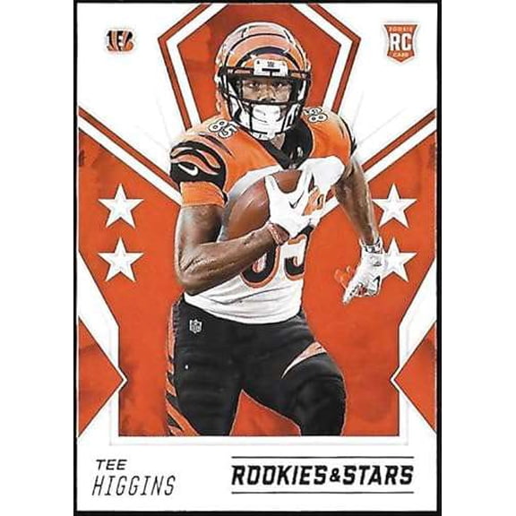 NFL 2020 Panini Rookies & Stars     Tee Higgins #123 (Rookie)