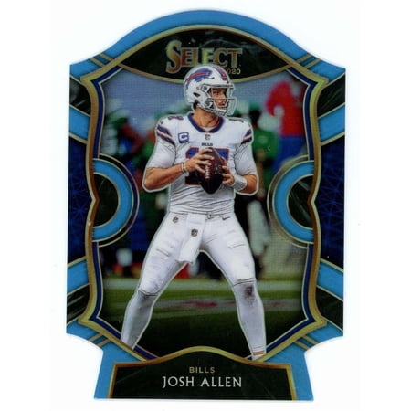 NFL 2020 Panini Select Football Light Blue Die-Cut Prizm Josh Allen #22