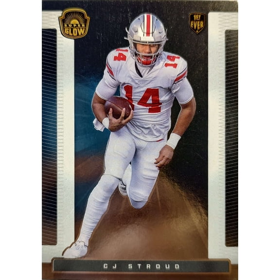 NFL 2021 C.J. Stroud Silver Trading Card #16 (Rookie Card) (Super Glow)