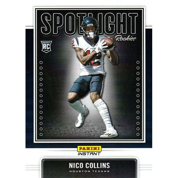 NFL 2021 Instant Football Spotlight Rookies Nico Collins Trading Card (Rookie Card) #26