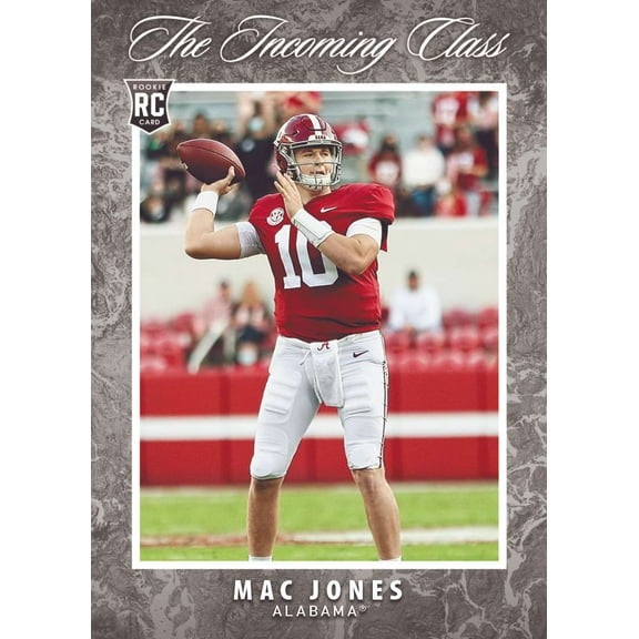 NFL 2021 Instant The Incoming Class Football    Mac Jones Trading Card (Rookie Card) #IC-MJ