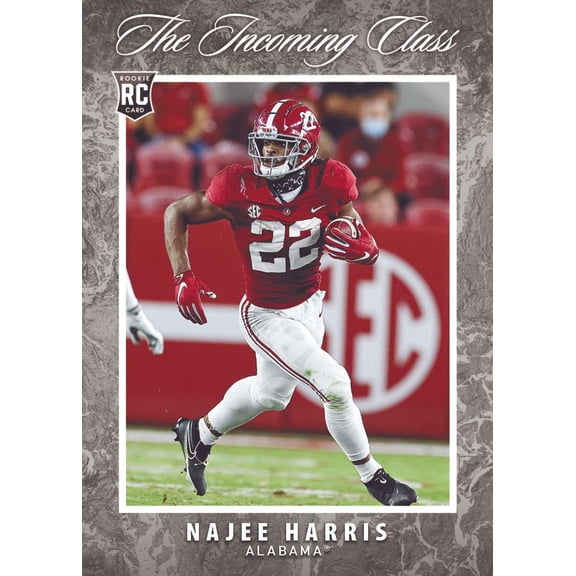 NFL 2021 Instant The Incoming Class Football   Najee Harris Trading Card (Rookie Card)