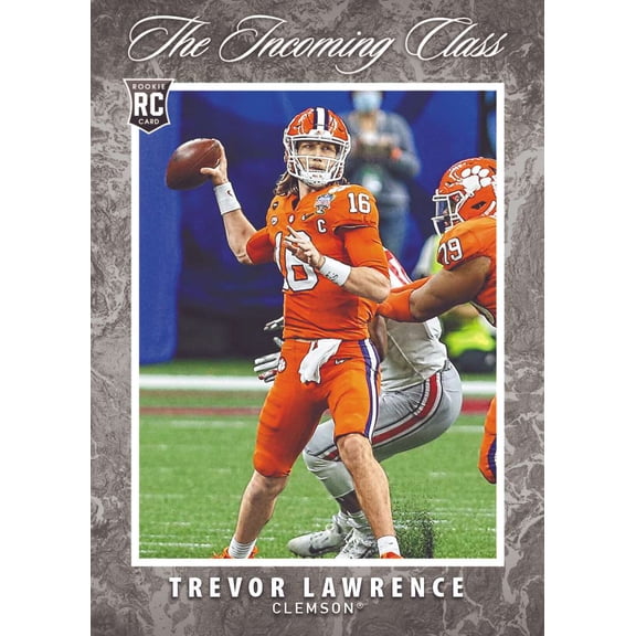 NFL 2021 Instant The Incoming Class Football   Trevor Lawrence Trading Card (Rookie Card)